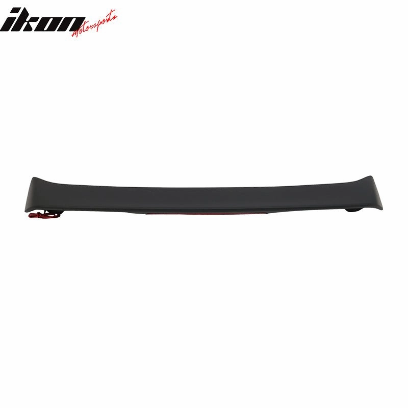 03-08 Toyota Corolla OE Style Matte Black Rear Spoiler Wing LED Brake