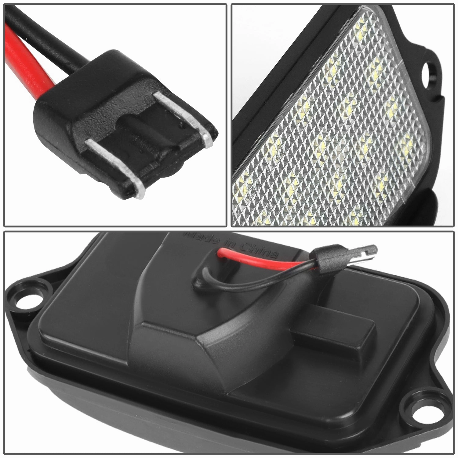 05-09 Ford Mustang White LED License Plate Lights