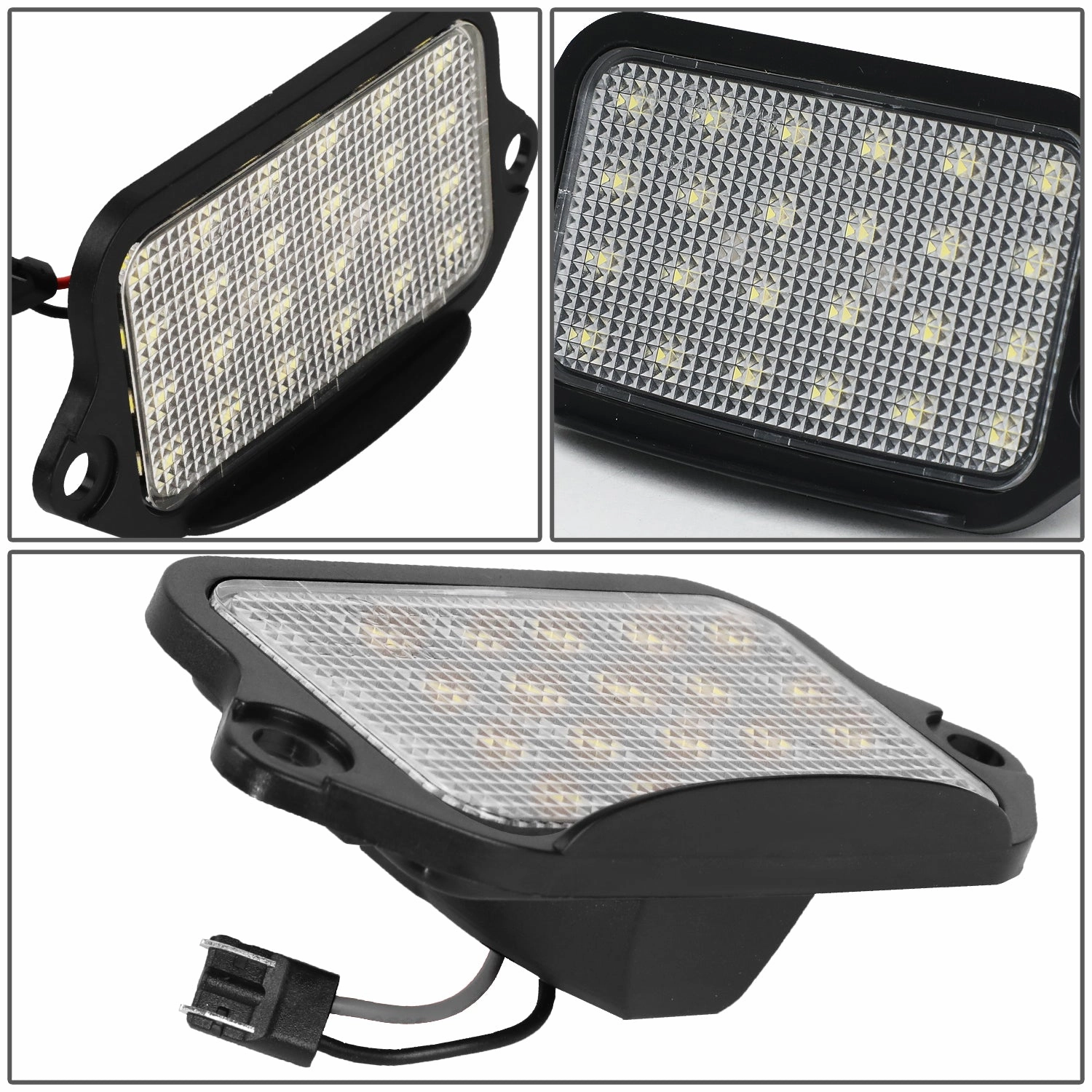 05-09 Ford Mustang White LED License Plate Lights