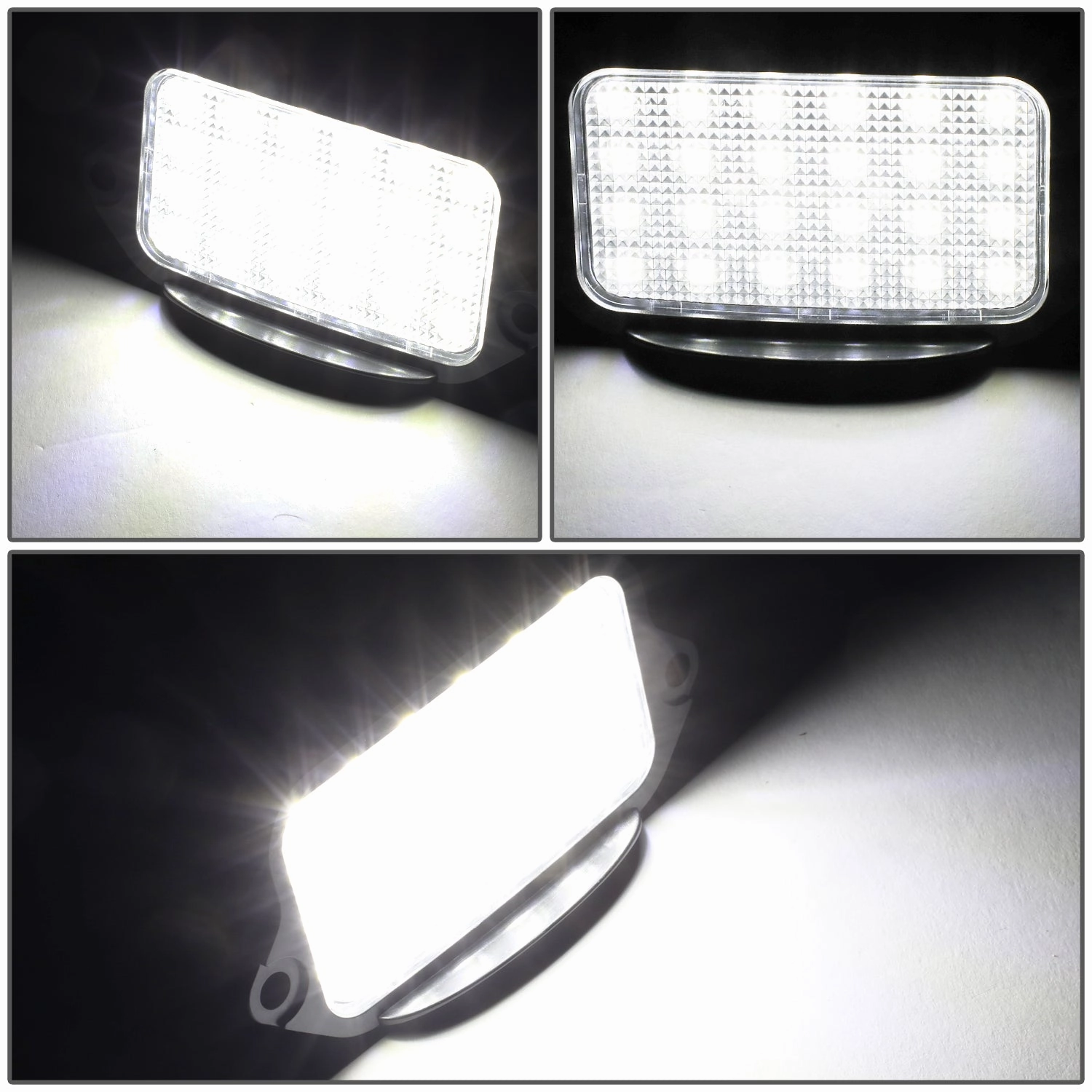 05-09 Ford Mustang White LED License Plate Lights