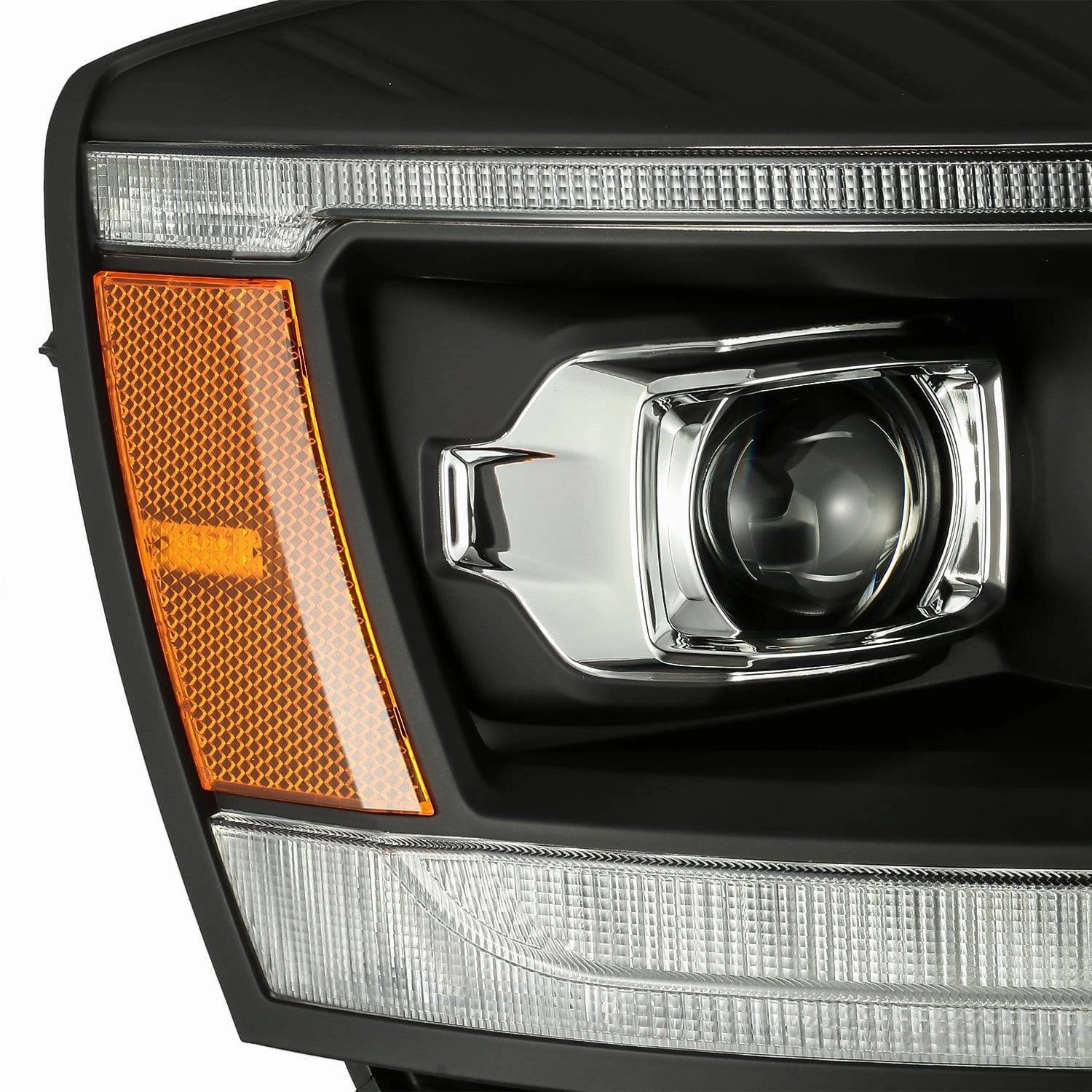 06-08 Dodge Ram PRO-Series Halogen Projector Headlights Black