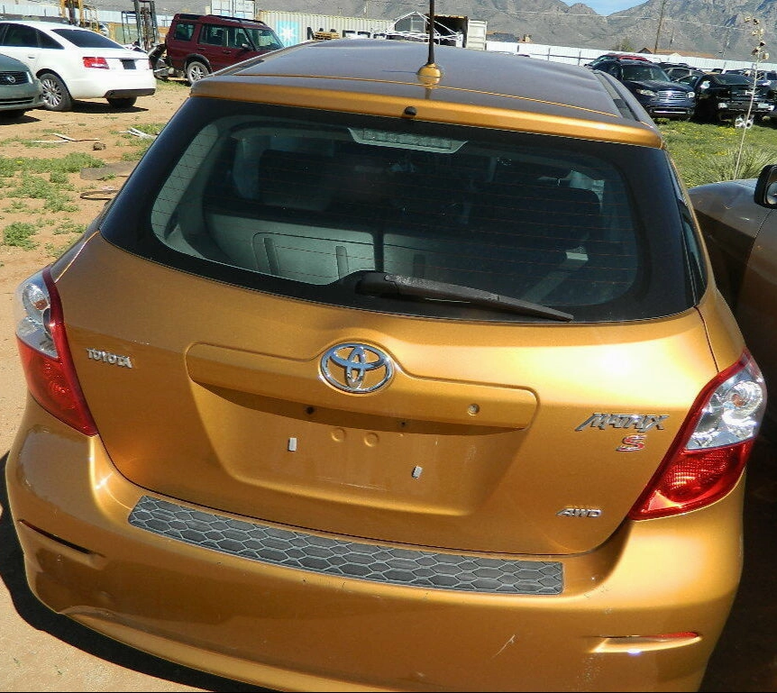 09 10 11 12 13 TOYOTA MATRIX TAILGATE TRUNK LID HATCH LIFTGATE TAIL GATE- 4T6