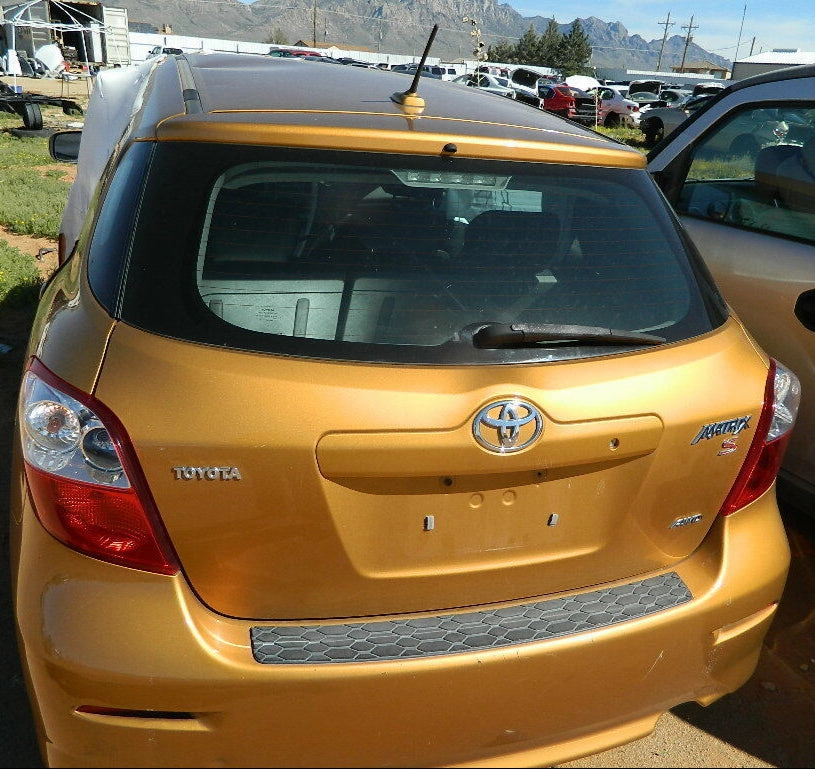 09 10 11 12 13 TOYOTA MATRIX TAILGATE TRUNK LID HATCH LIFTGATE TAIL GATE- 4T6