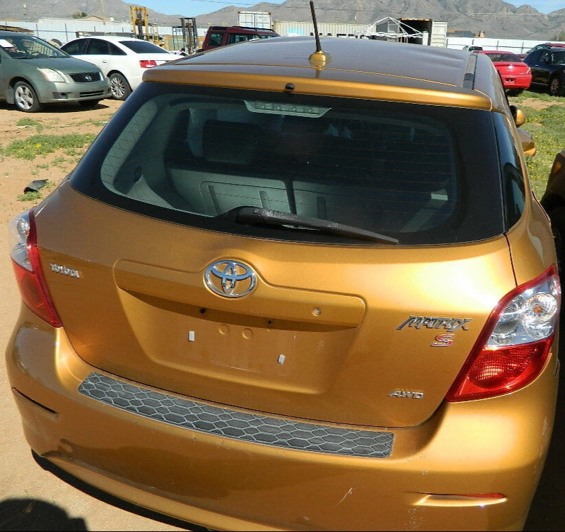 09 10 11 12 13 TOYOTA MATRIX TAILGATE TRUNK LID HATCH LIFTGATE TAIL GATE- 4T6