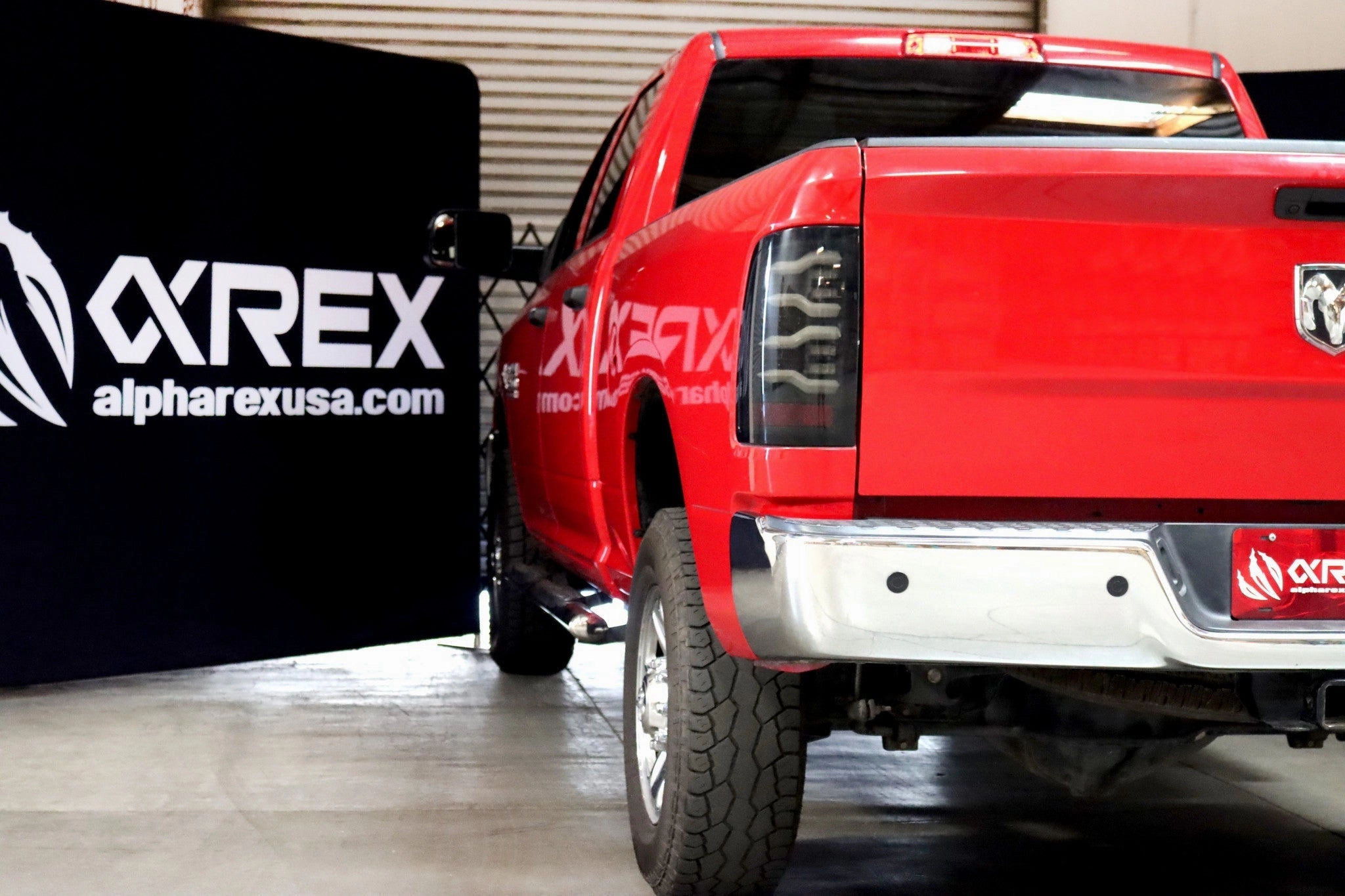 09-18 Ram Truck LUXX-Series LED Tail Lights Black