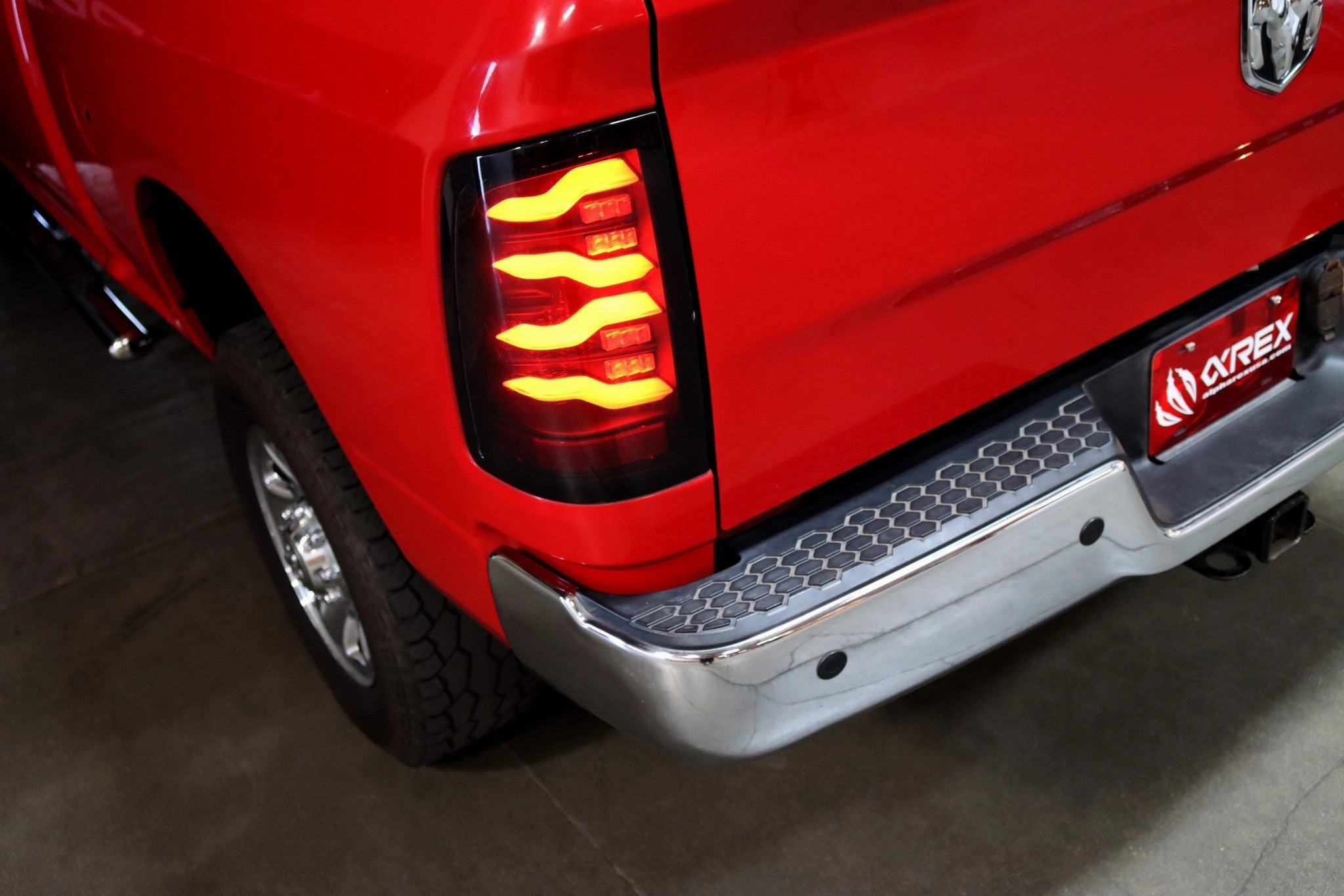 09-18 Ram Truck LUXX-Series LED Tail Lights Black
