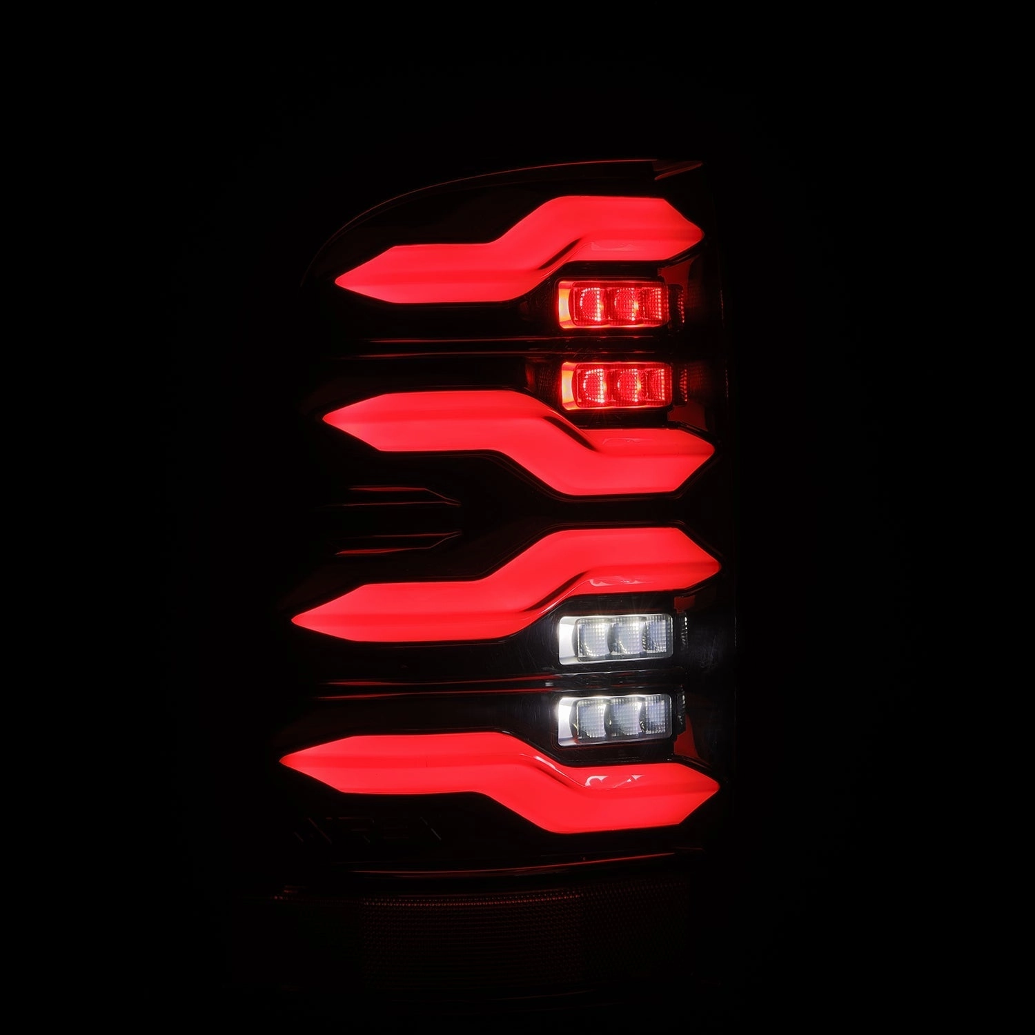 09-18 Ram Truck LUXX-Series LED Tail Lights Black
