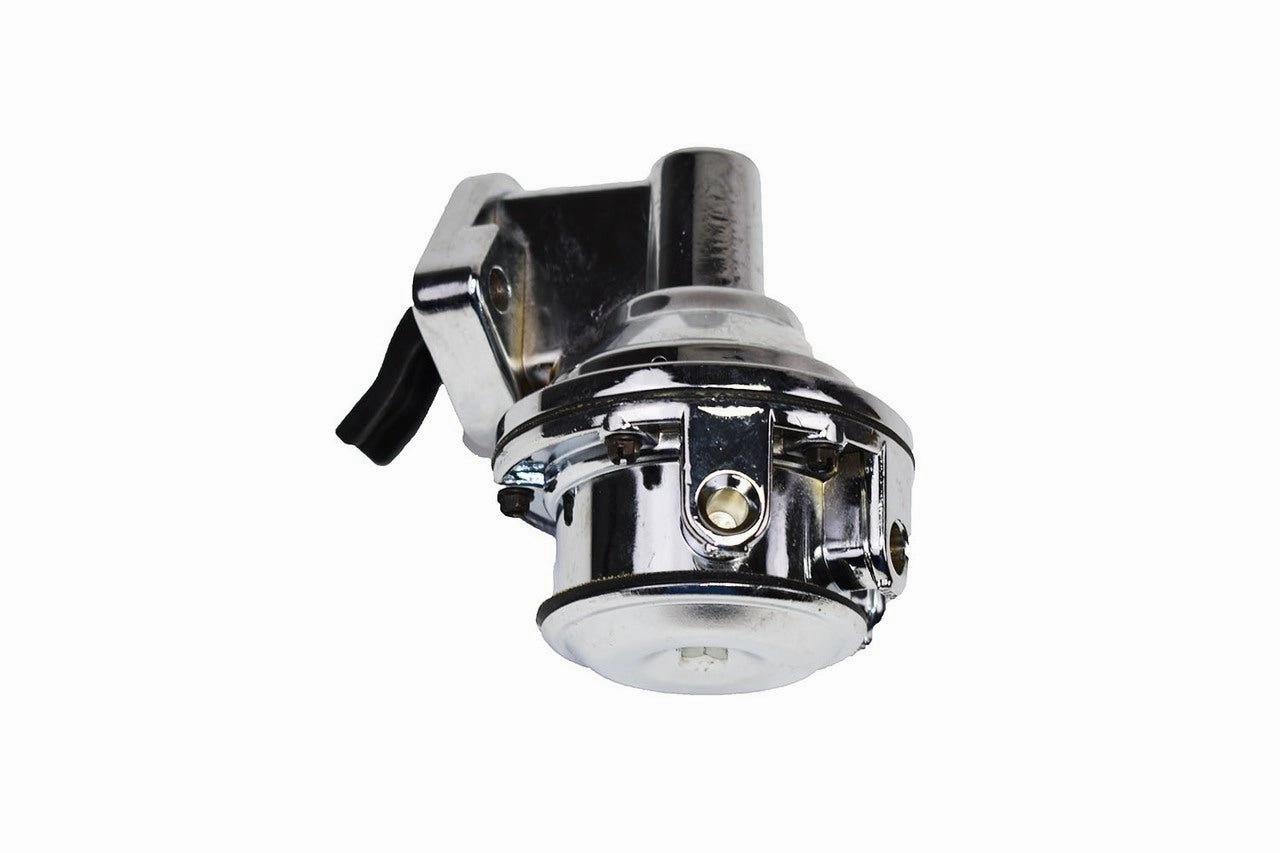 12-834 Small Block Two Valve Mechanical Fuel Pump for Chevy GMC 262 265 267 283 302 305 307 327 350 383 400 High Volume Chrome