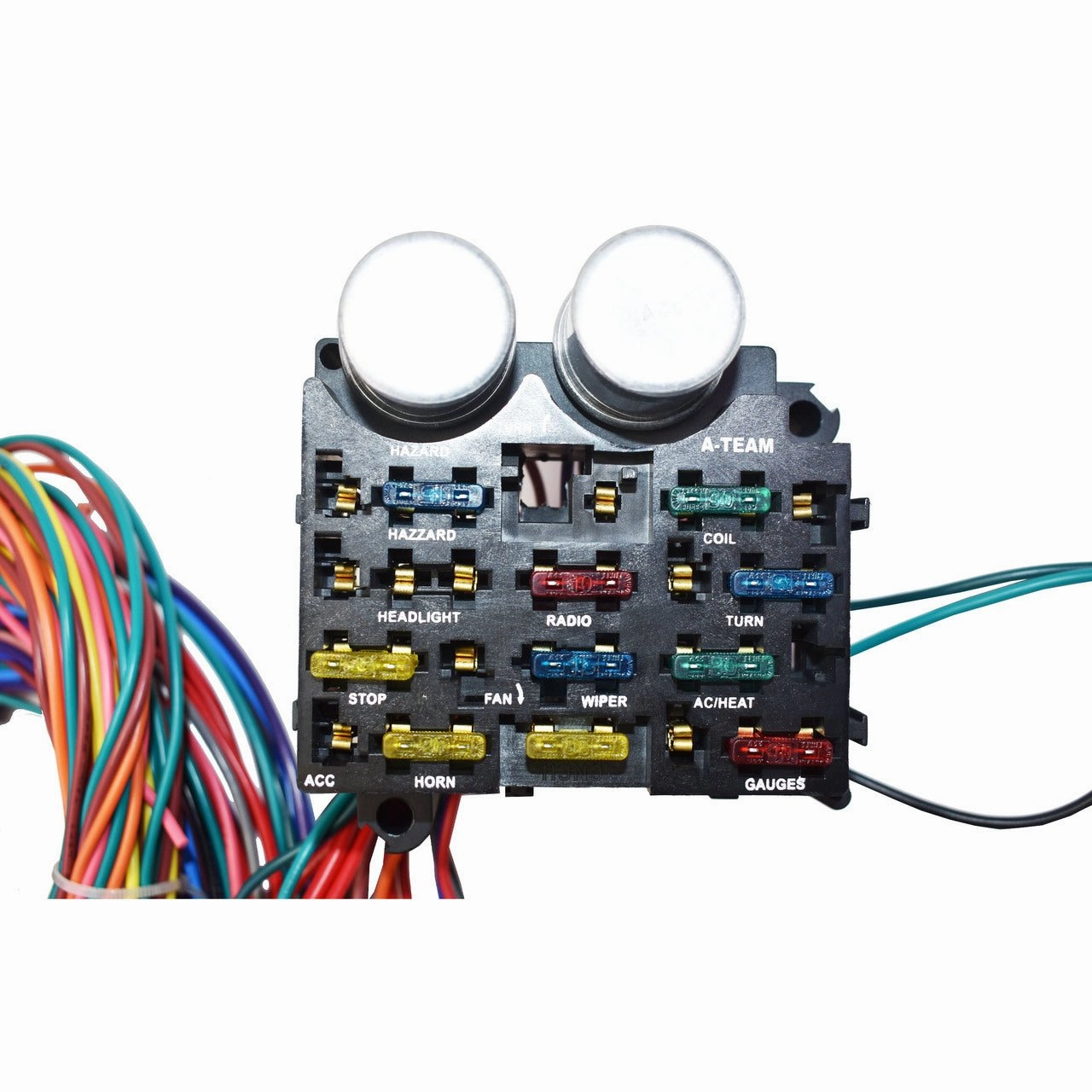 12-Circuit Standard Universal Wiring Harness Kit Muscle Car Hot Rod Street Rod XL Wire Cable
