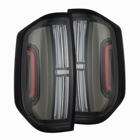 14-21 Toyota Tundra Nova-Series Prismatic LED Tail Lights Alpha-Black