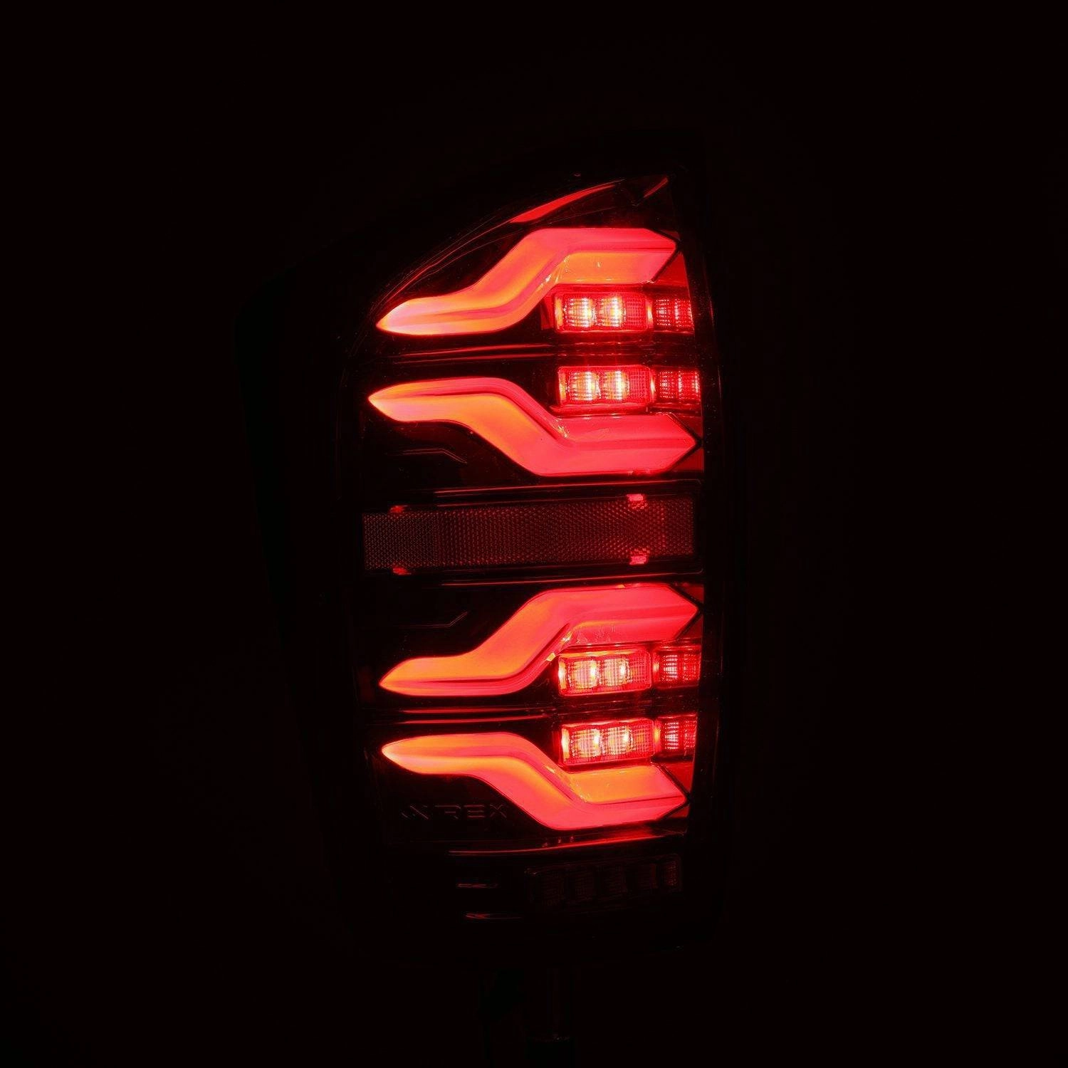 16-23 Toyota Tacoma LUXX-Series LED Tail Lights Alpha-Black
