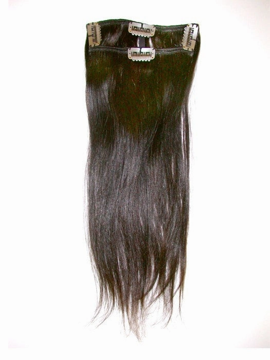 16" Human Hair Extensions (2 Piece) | Clip In | Discontinued