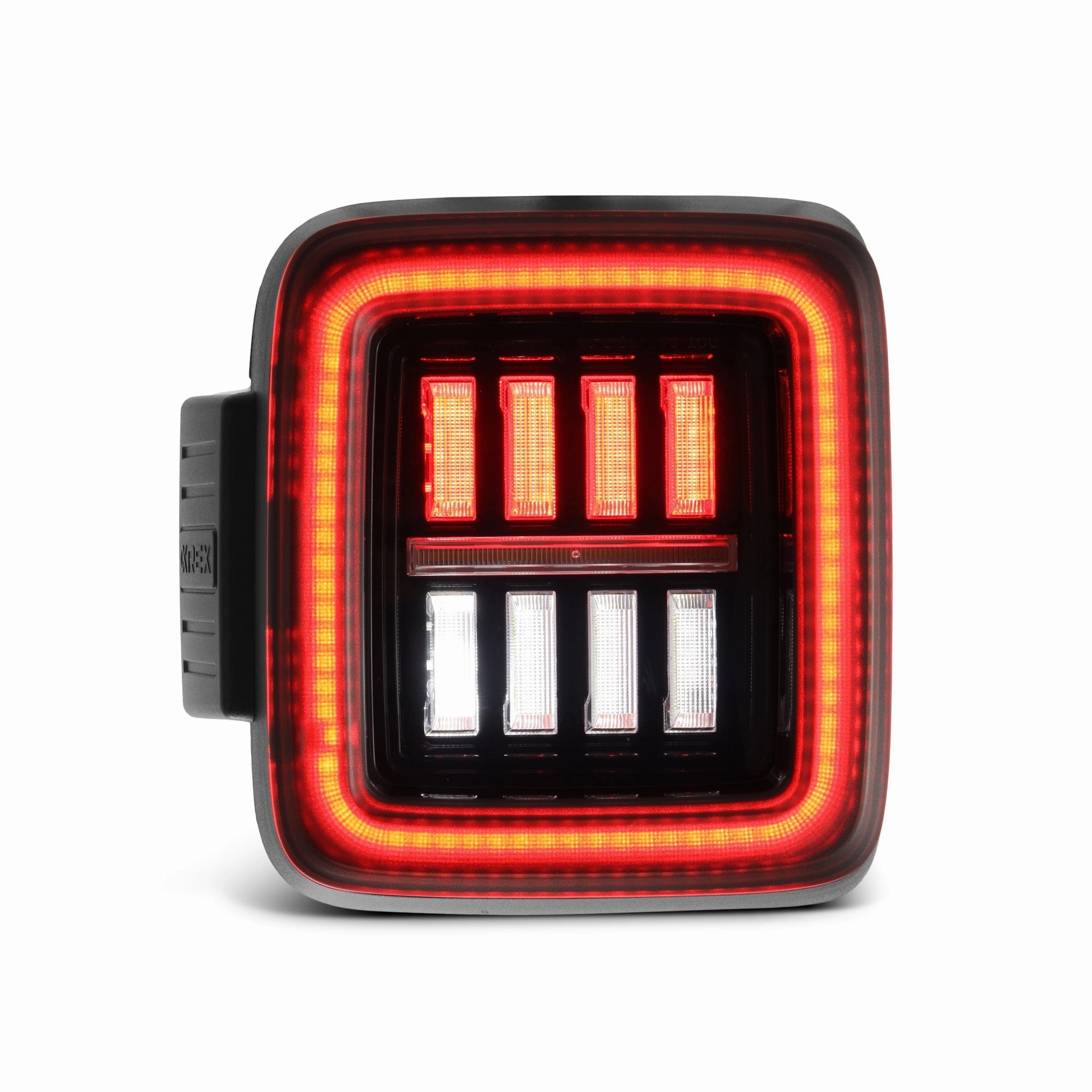 18-24 Jeep Wrangler JL NOVA-Series Prismatic LED Tail Lights Alpha-Black