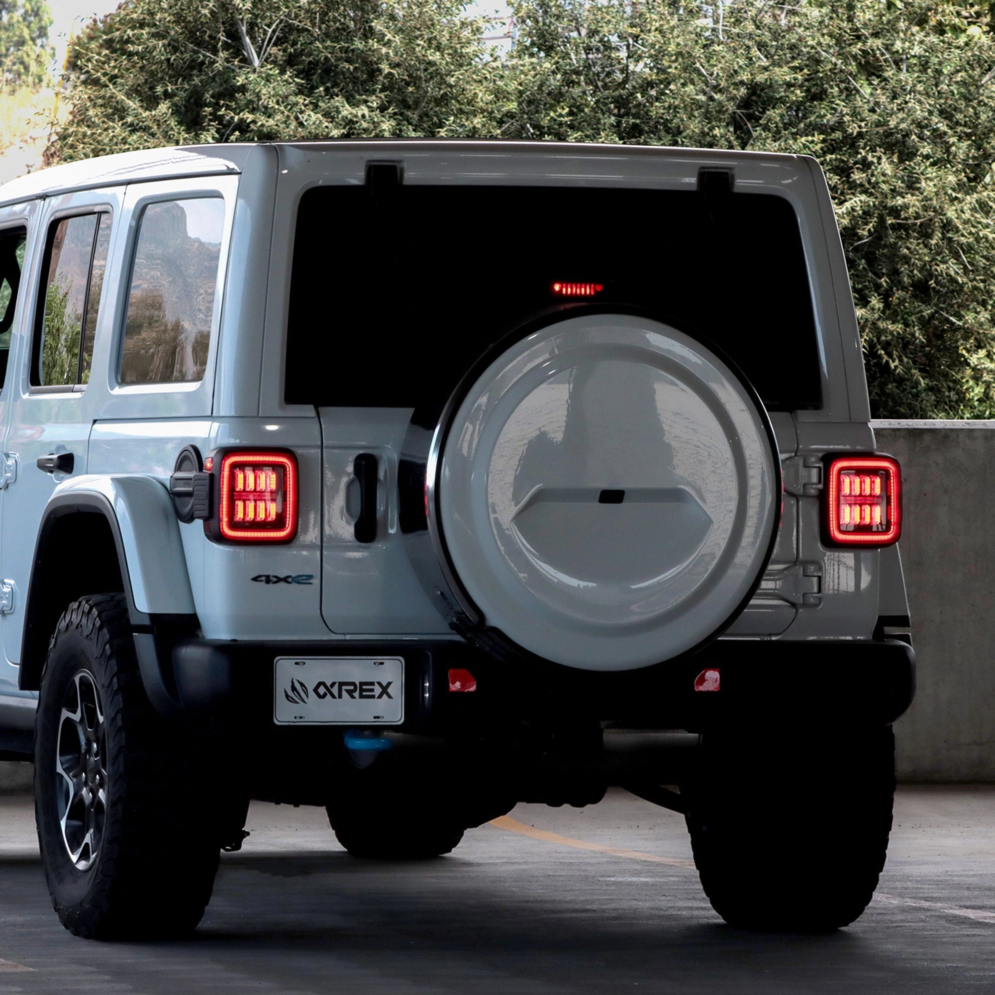 18-24 Jeep Wrangler JL NOVA-Series Prismatic LED Tail Lights Alpha-Black
