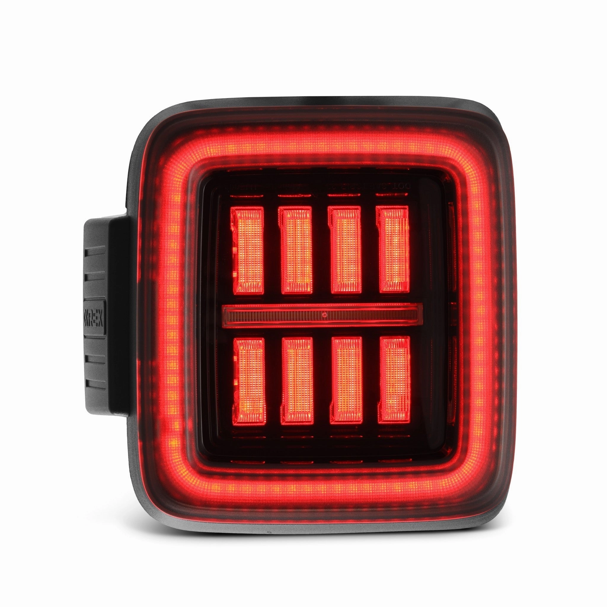 18-24 Jeep Wrangler JL NOVA-Series Prismatic LED Tail Lights Alpha-Black