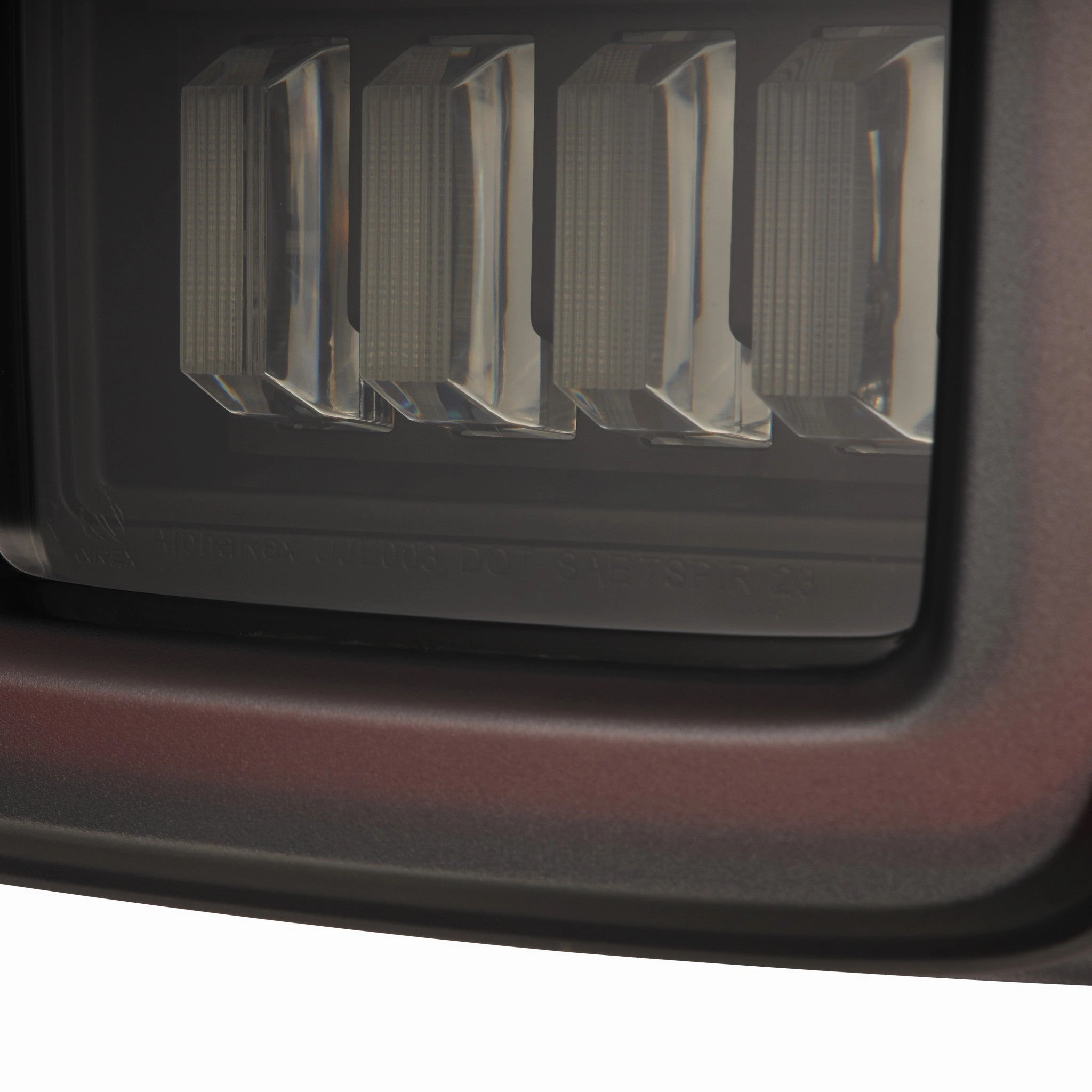 18-24 Jeep Wrangler JL NOVA-Series Prismatic LED Tail Lights Black-Red