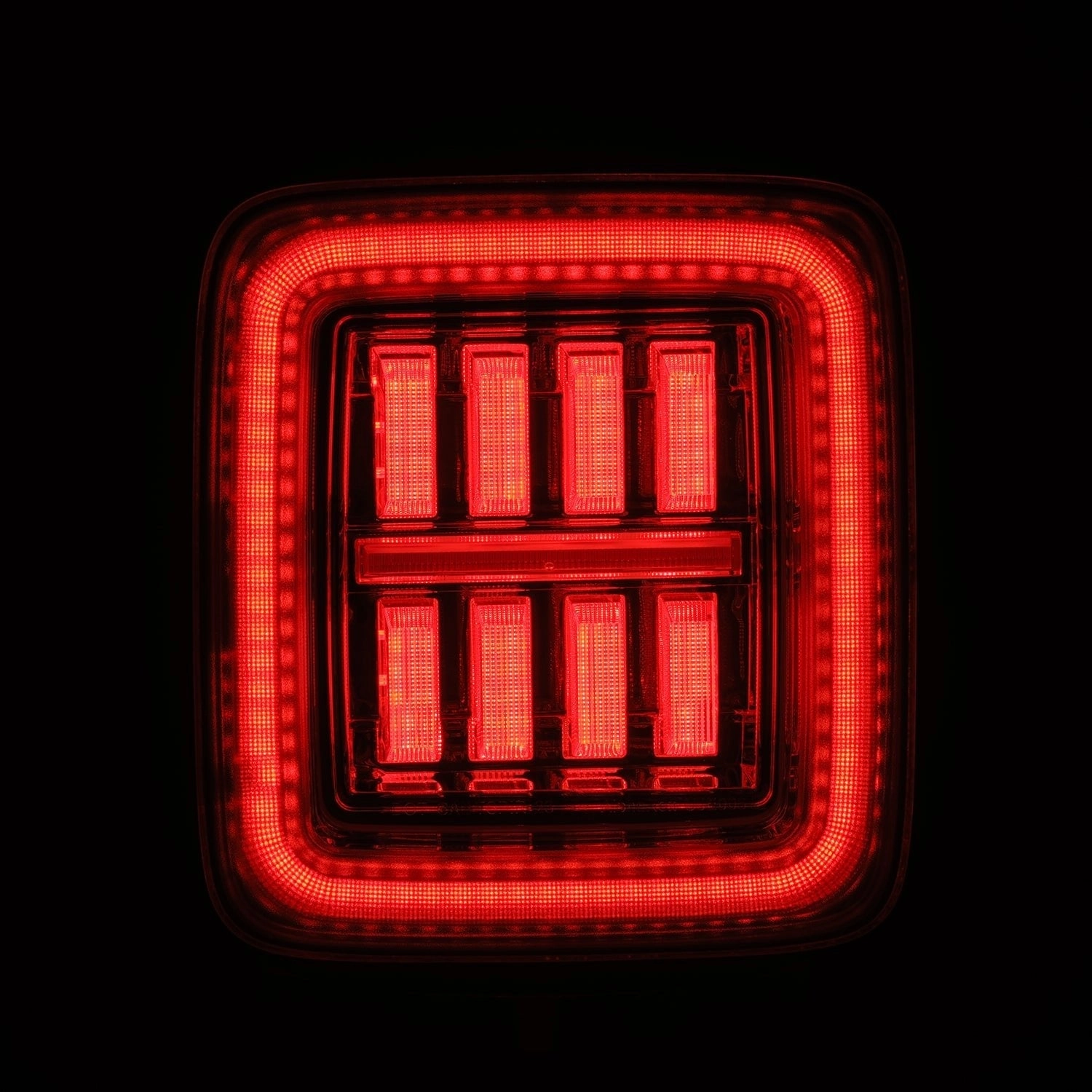 18-24 Jeep Wrangler JL NOVA-Series Prismatic LED Tail Lights Clear