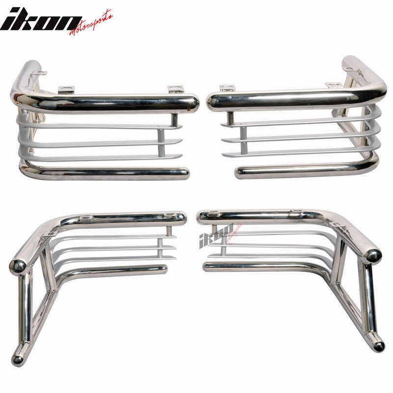 1999-2007 Benz G500 G550 Chrome Rear Tail Light Guard