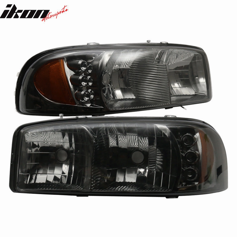 1999-2007 GMC Yukon Headlight & Bumper Lamp & Amber Reflector