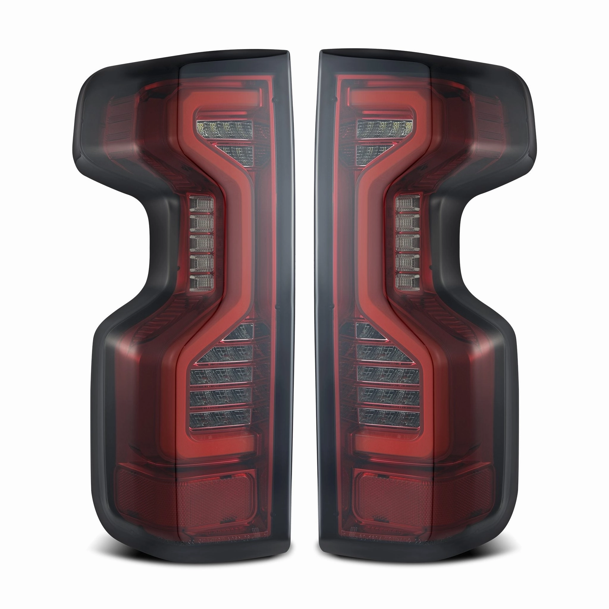 19-23 Chevrolet Silverado 1500 / 20-23 Silverado 2500HD/3500HD PRO-Series LED Tail Lights Red Smoke