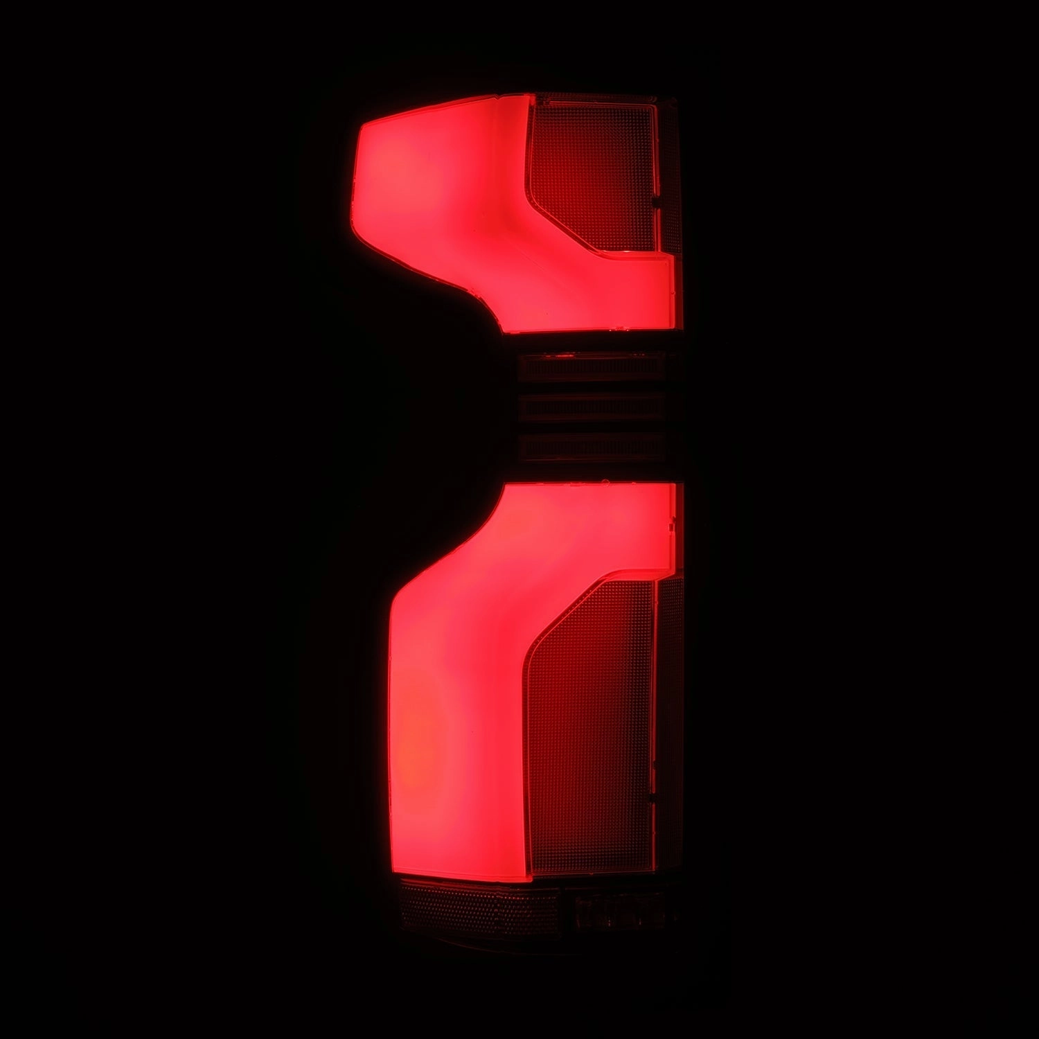 19-24 Chevrolet Silverado 1500 / 20-24 Silverado 2500HD/3500HD LUXX-Series LED Tail Lights Black Red