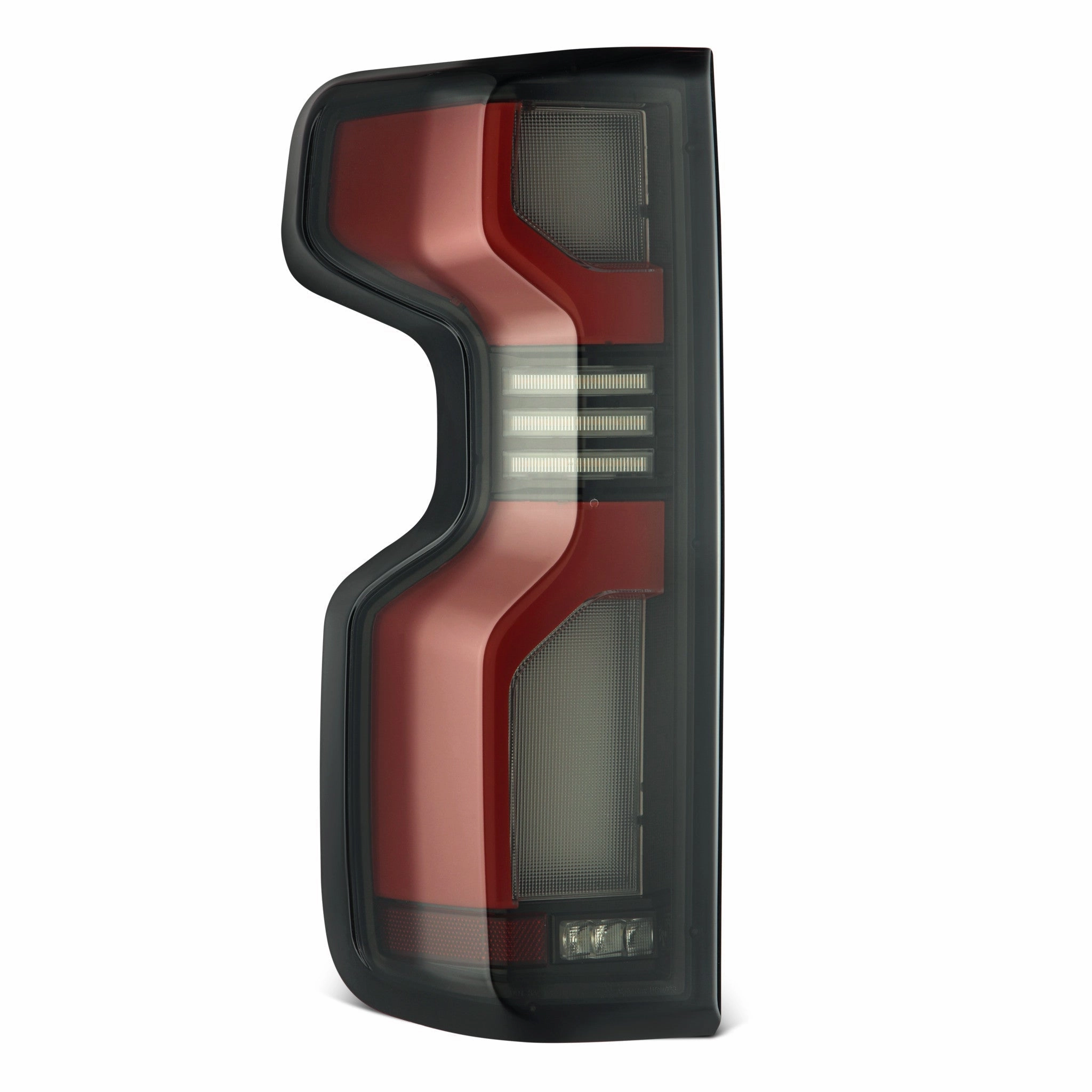 19-24 Chevrolet Silverado 1500 / 20-24 Silverado 2500HD/3500HD LUXX-Series LED Tail Lights Black Red