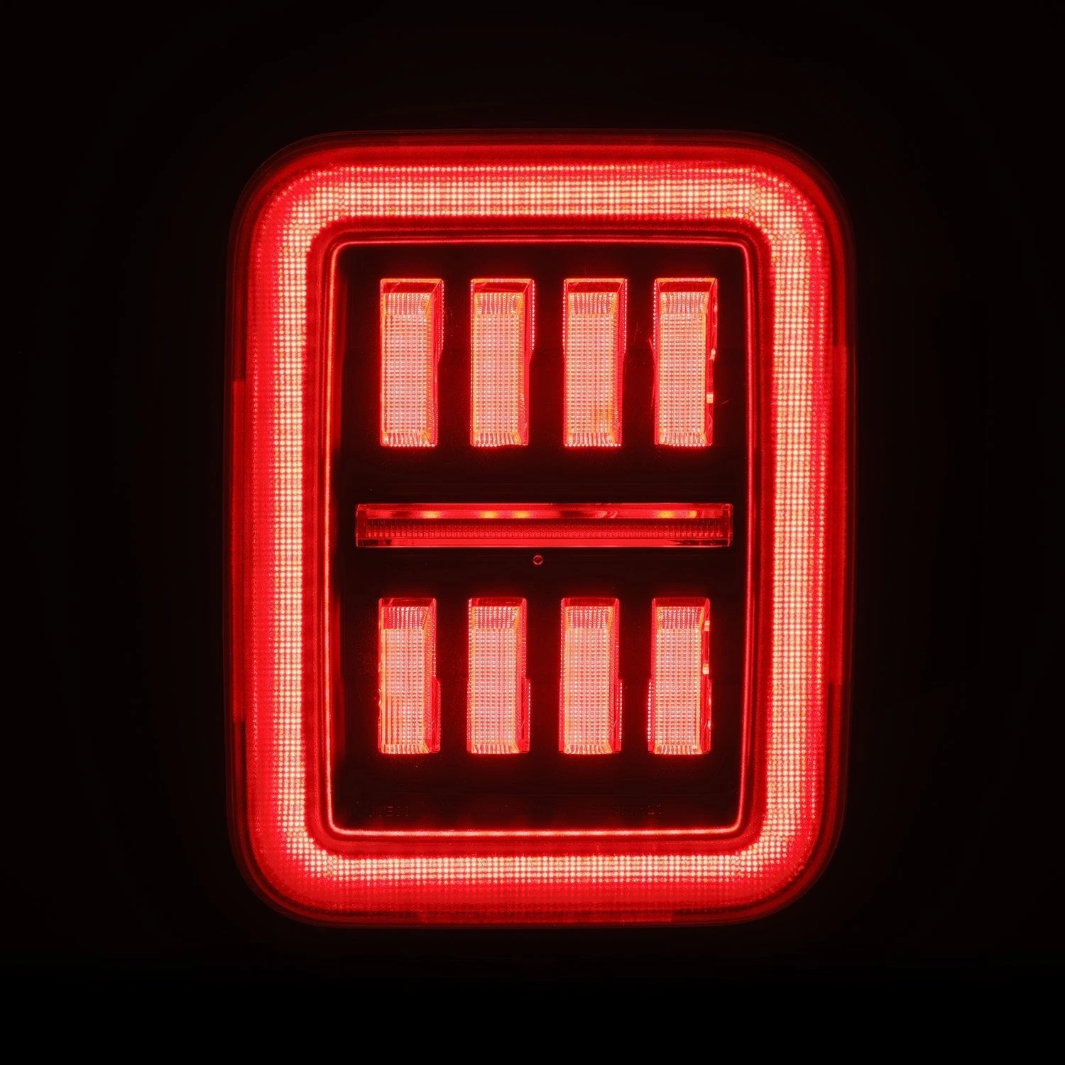 19-24 Jeep Gladiator JT NOVA-Series Prismatic LED Tail Lights Alpha-Black