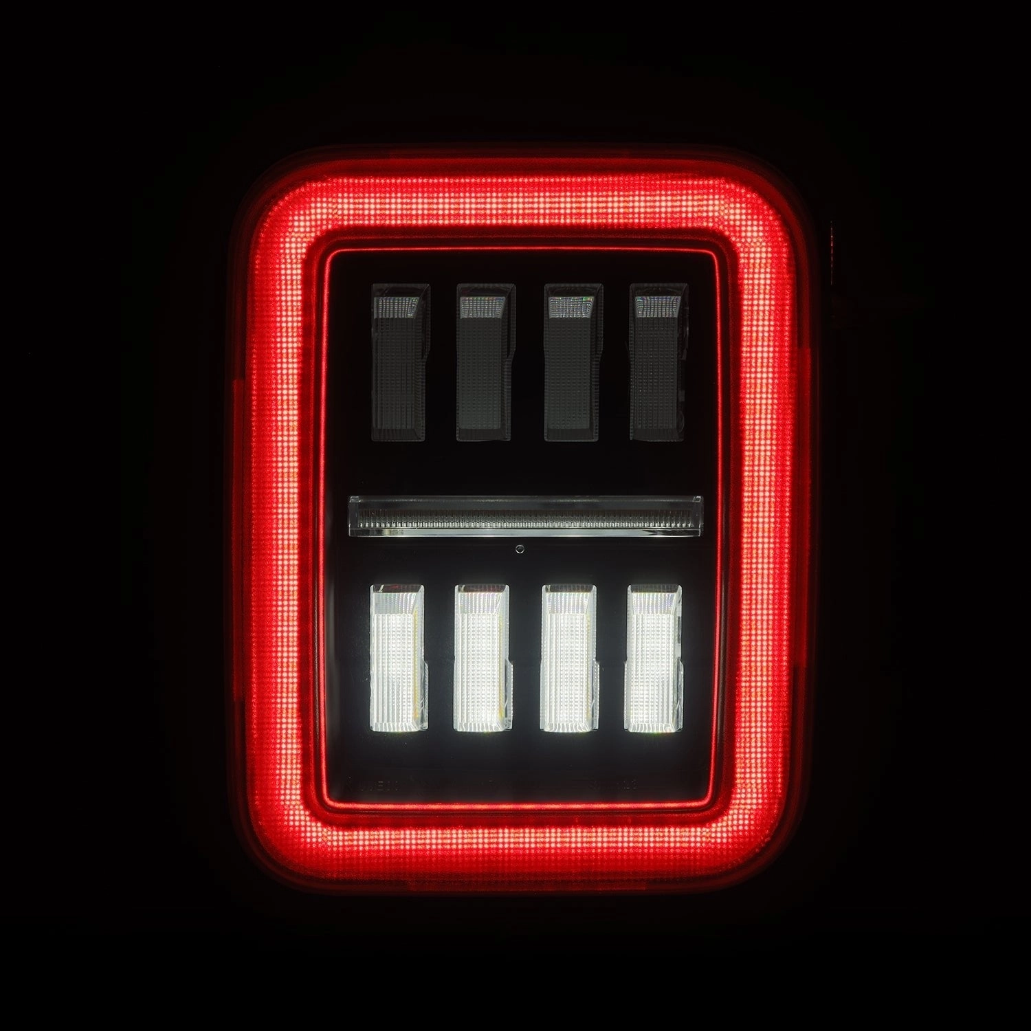 19-24 Jeep Gladiator JT NOVA-Series Prismatic LED Tail Lights Alpha-Black