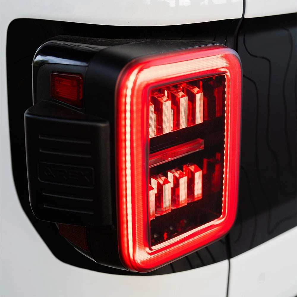 19-24 Jeep Gladiator JT NOVA-Series Prismatic LED Tail Lights Black-Red
