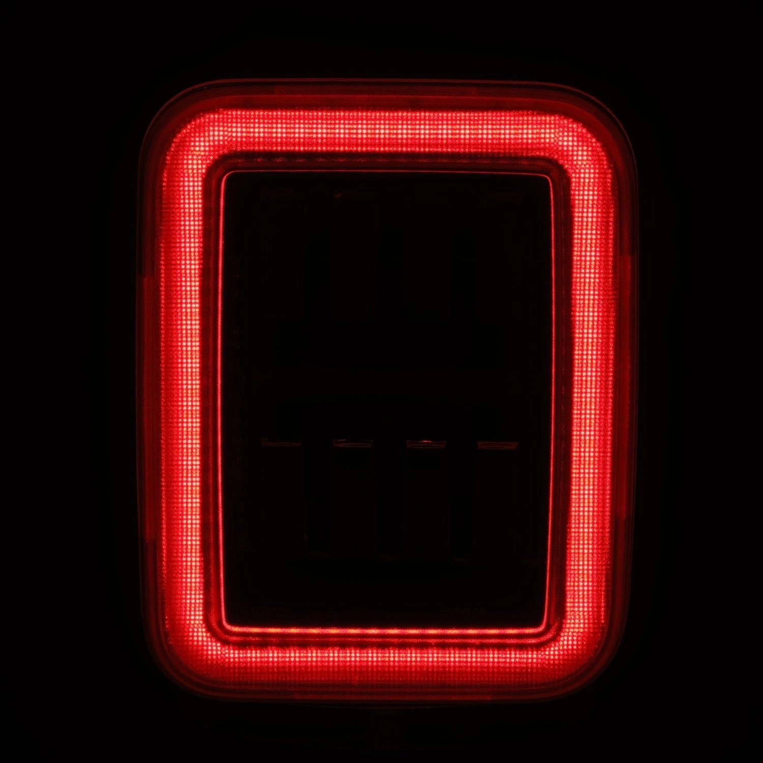 19-24 Jeep Gladiator JT NOVA-Series Prismatic LED Tail Lights Black-Red