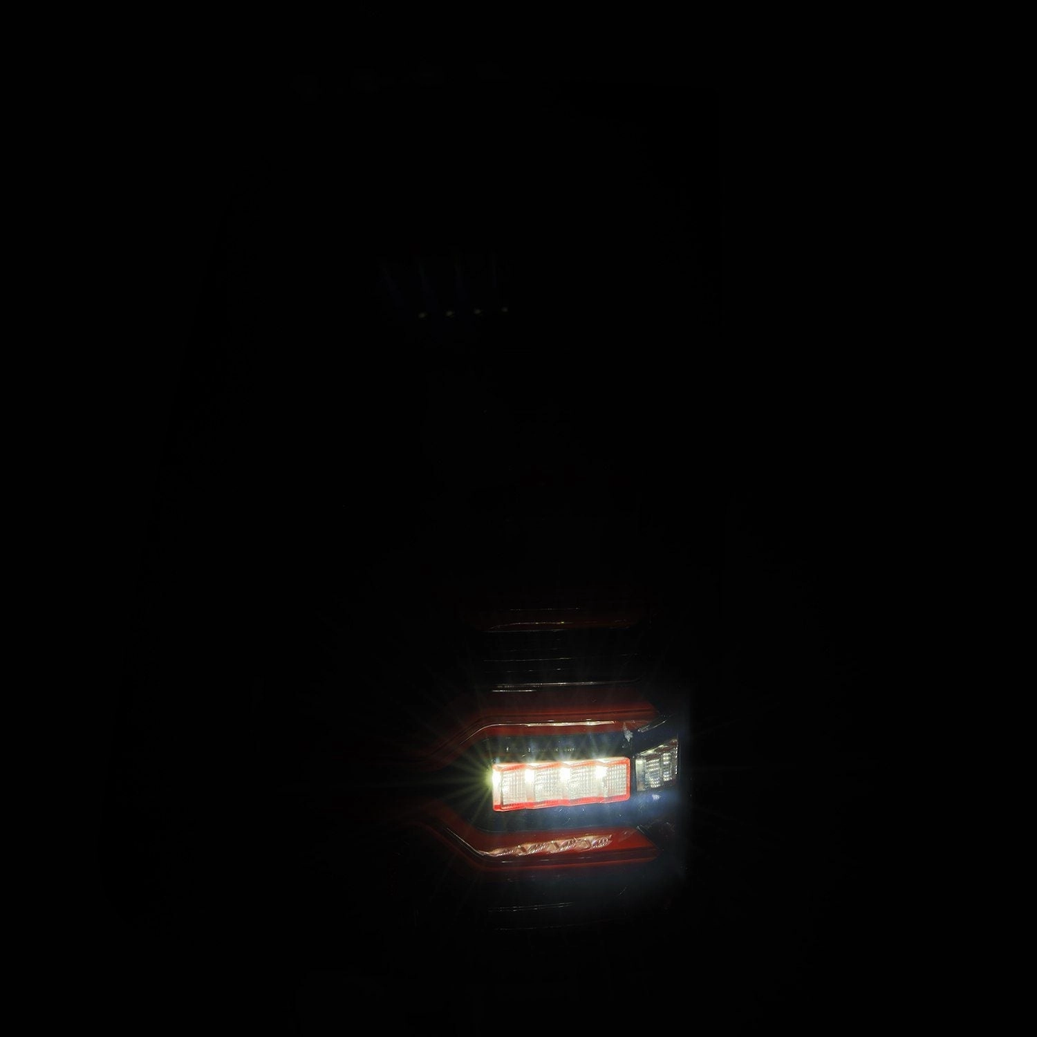 19-24 Ram 1500 LUXX-Series LED Tail Lights Black-Red