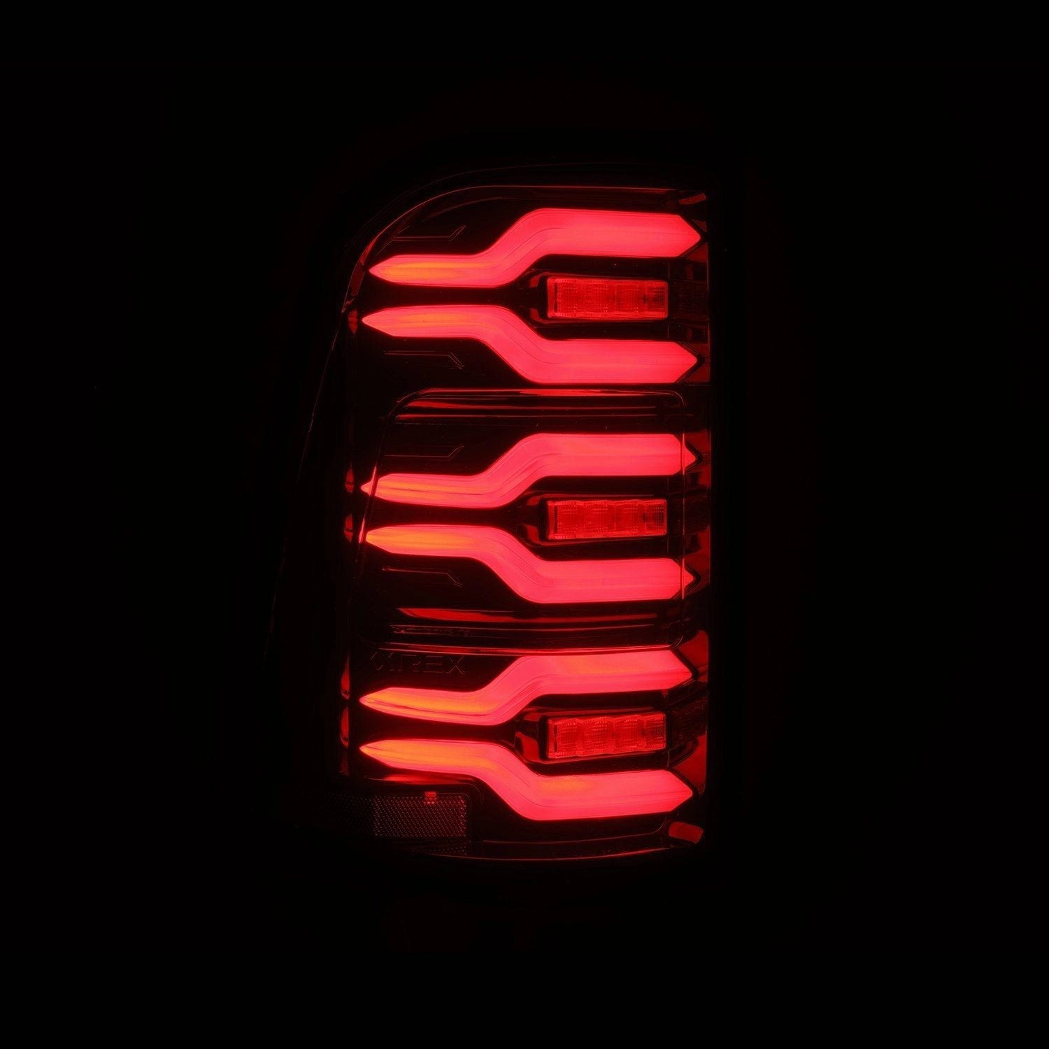 19-24 Ram 1500 LUXX-Series LED Tail Lights Black-Red