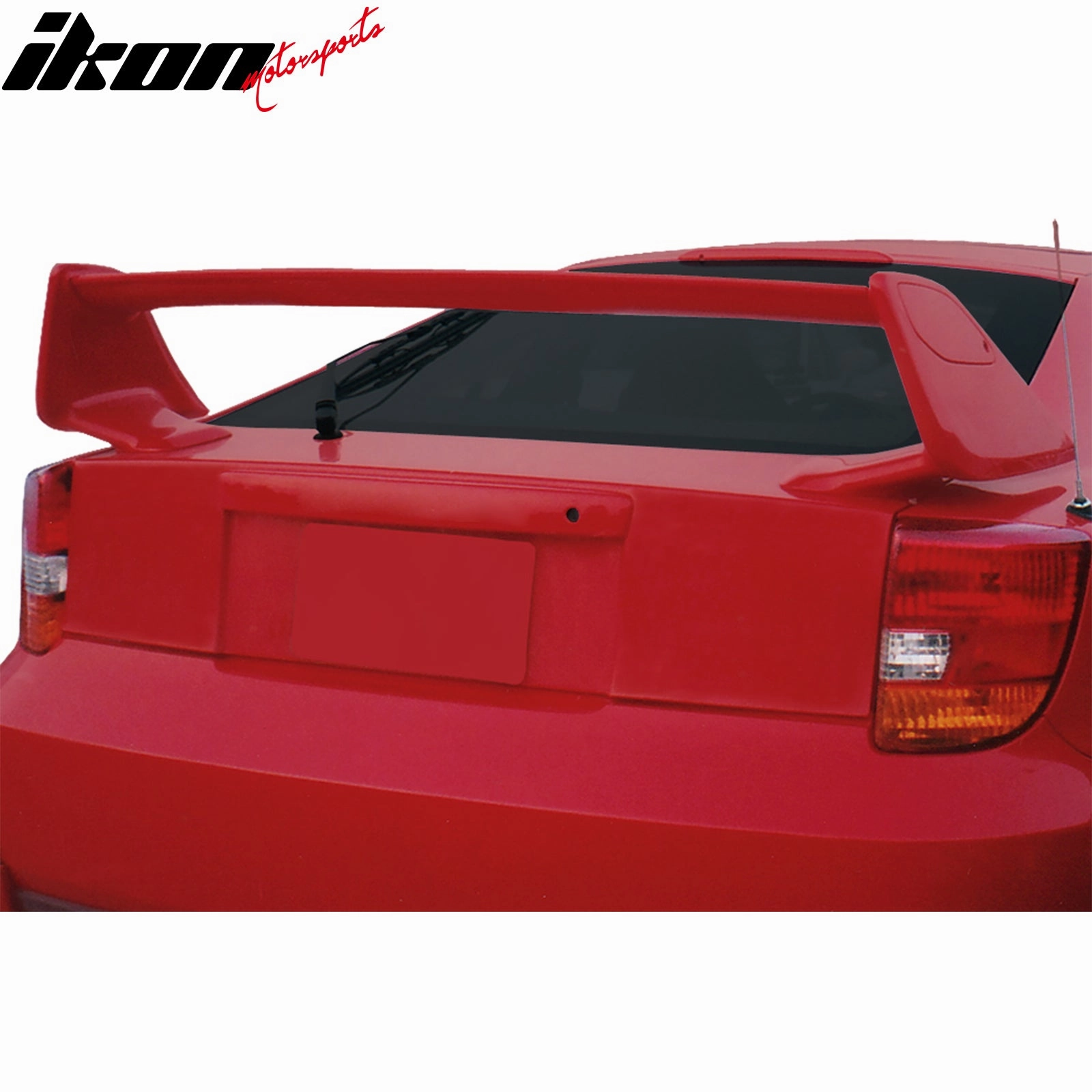 2000-2005 Toyota Celica 3PC Style Gray Primer Rear Trunk Spoiler FRP