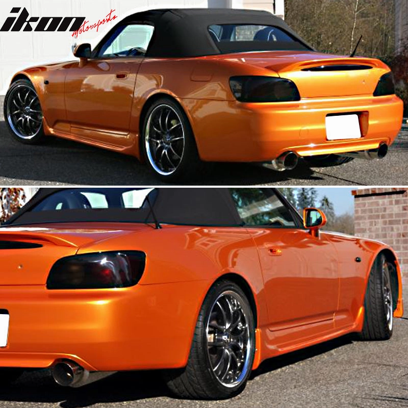 2000-2009 Honda S2000 AP2 #YR536P Imola Orange Pearl Trunk Spoiler ABS