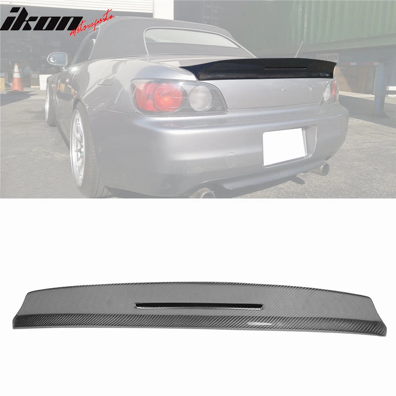 2000-2009 Honda S2000 Convertible TM style Trunk Spoiler Carbon Fiber