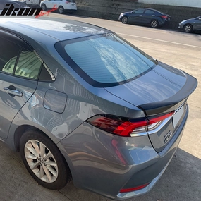2000-2025 Toyota Corolla 12th Altis Sedan Type C Trunk Spoiler ABS