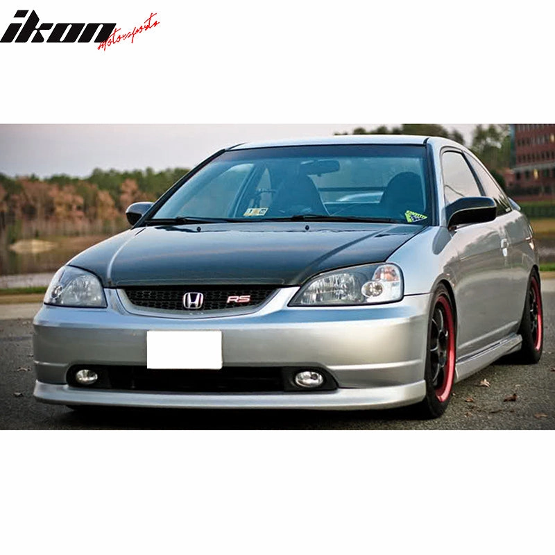 2001-2003 Honda Civic Clear Lens 2PCS Front Bumper Fog Lights Lamps