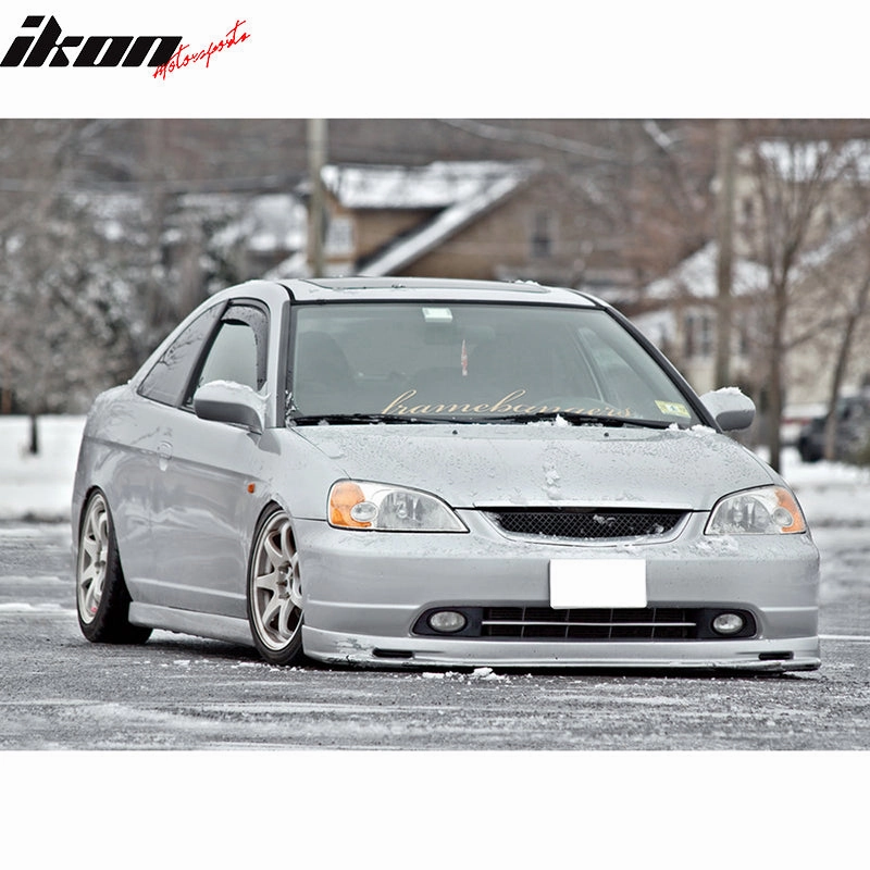 2001-2003 Honda Civic Clear Lens 2PCS Front Bumper Fog Lights Lamps