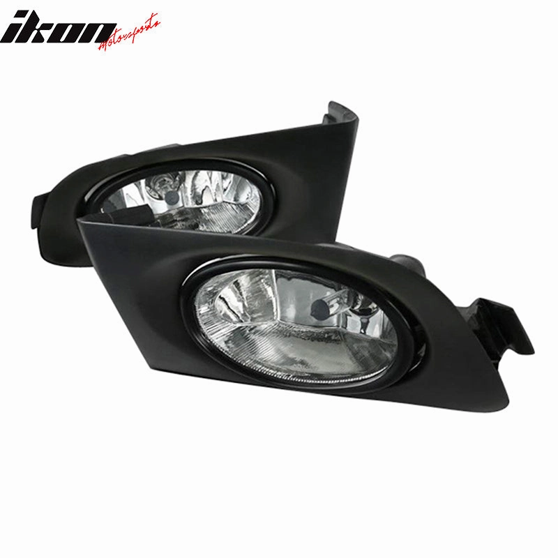 2001-2003 Honda Civic Clear Lens 2PCS Front Bumper Fog Lights Lamps