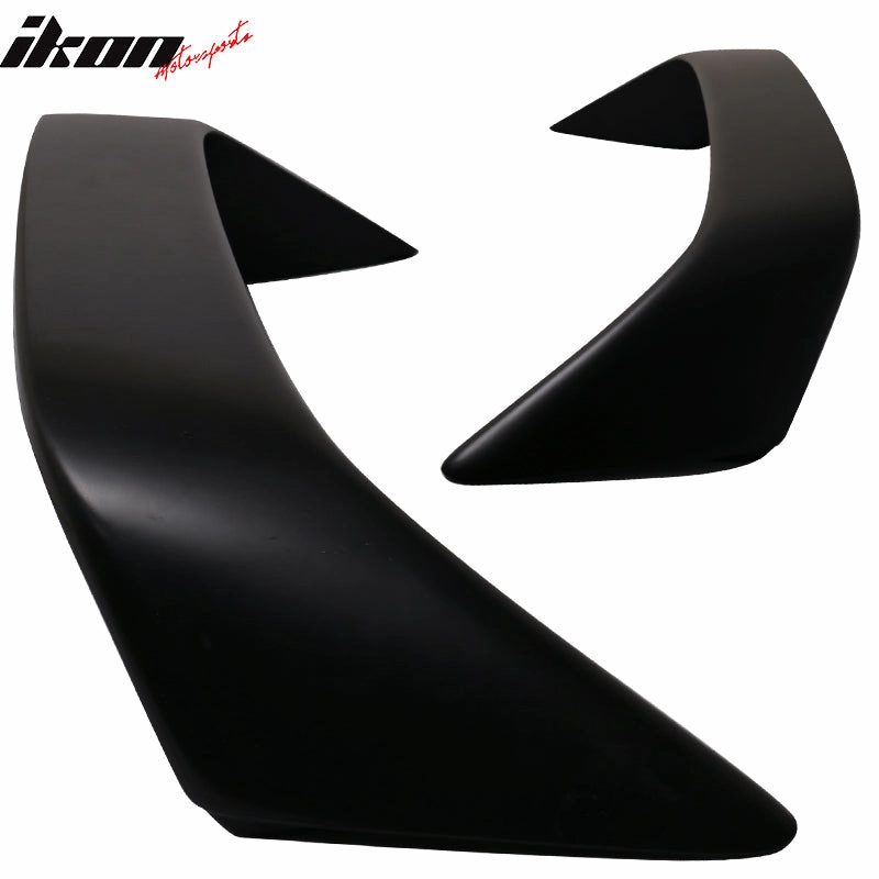 2001-2005 Honda Civic 7th Coupe EM Type R Black Rear Spoiler Wing ABS