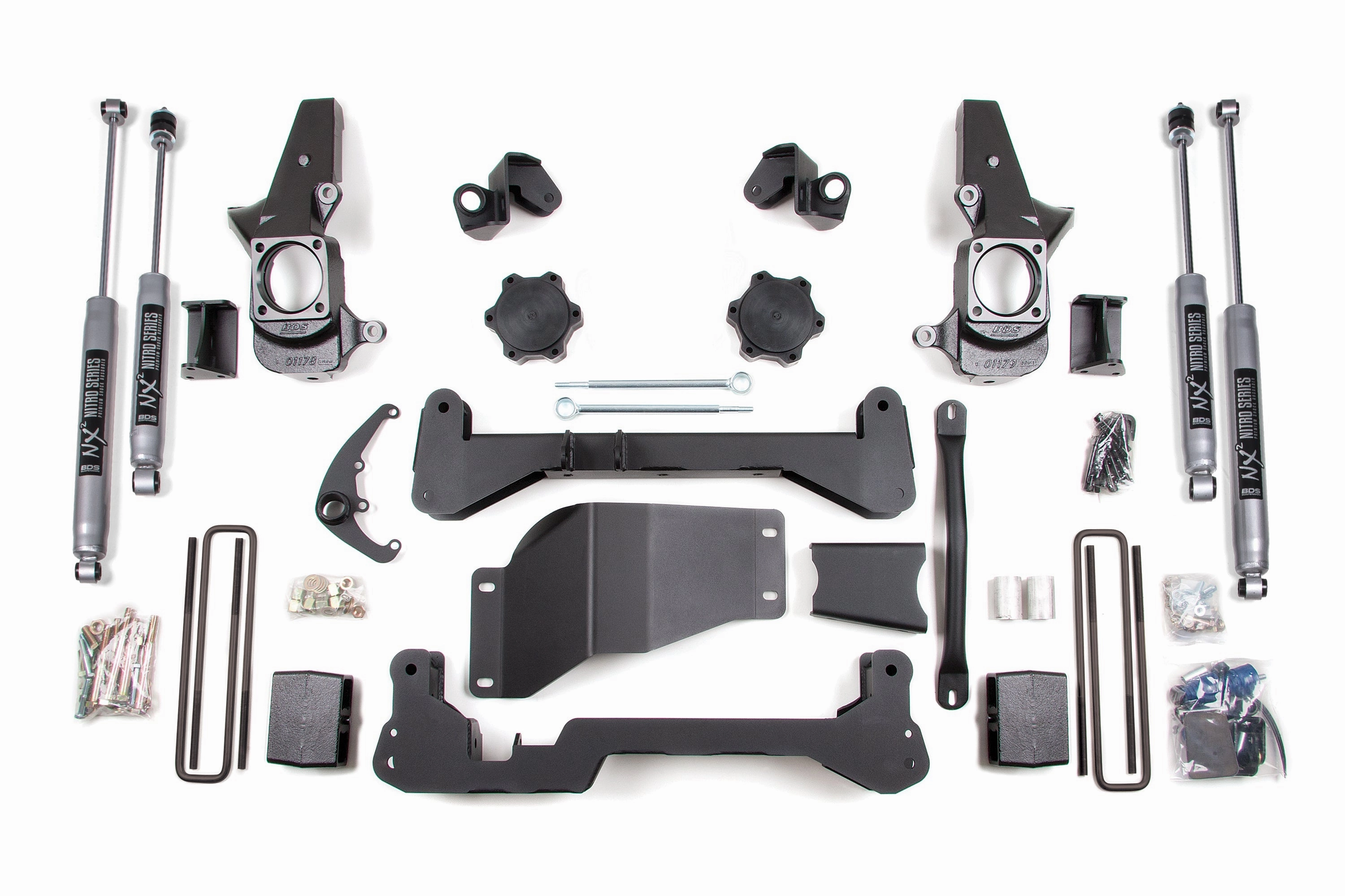 2001 - 2010 Chevy Silverado or GMC Sierra 2500HD/3500 4.5 Inch Lift Kit SRW 4WD