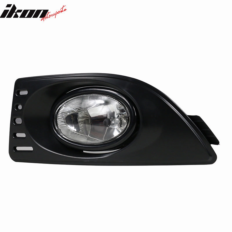 2005-2007 Acura RSX Clear Lens 2PCS Front Bumper Fog Lights Lamp