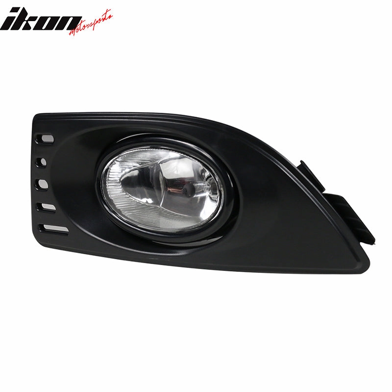 2005-2007 Acura RSX Clear Lens 2PCS Front Bumper Fog Lights Lamp