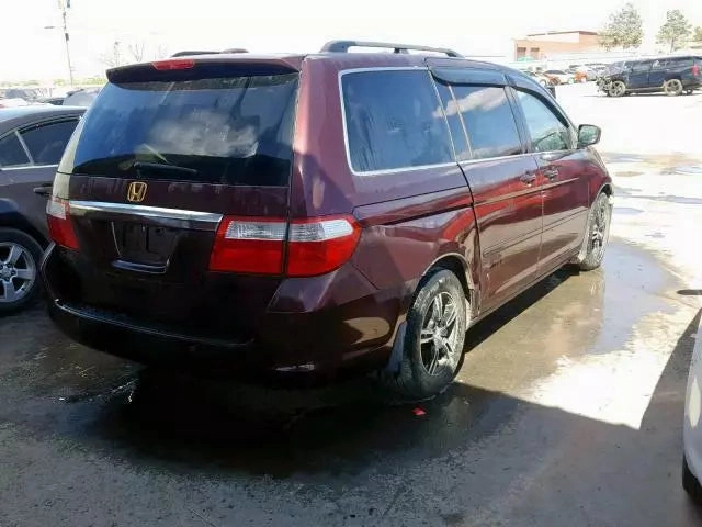 2005-2007 HONDA ODYSSEY TAILGATE TAIL GATE TRUNK LID HATCH - W/CAMERA