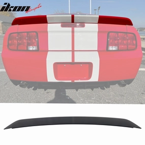 2005-2009 Ford Mustang OE Style Gloss Black Rear Trunk Spoiler Lip ABS