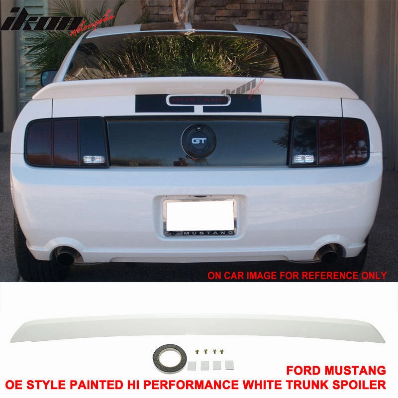 2005-2009 Ford Mustang Rear Trunk Spoiler Ducktail Wing Lip ABS