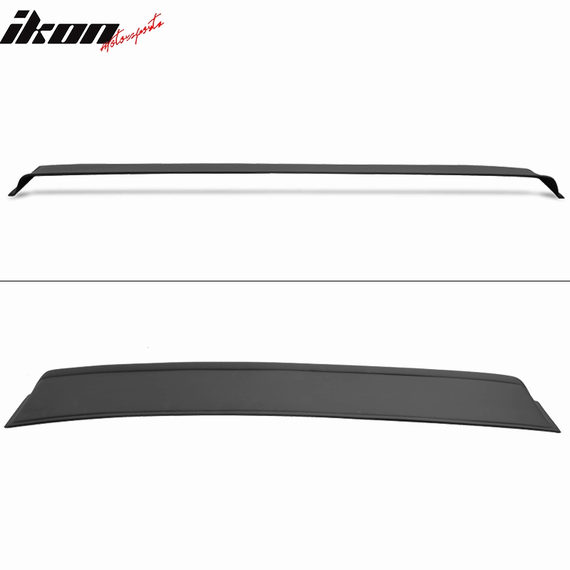 2005-2014 Ford Mustang Unpainted Black Rear Roof Window Spoiler PU