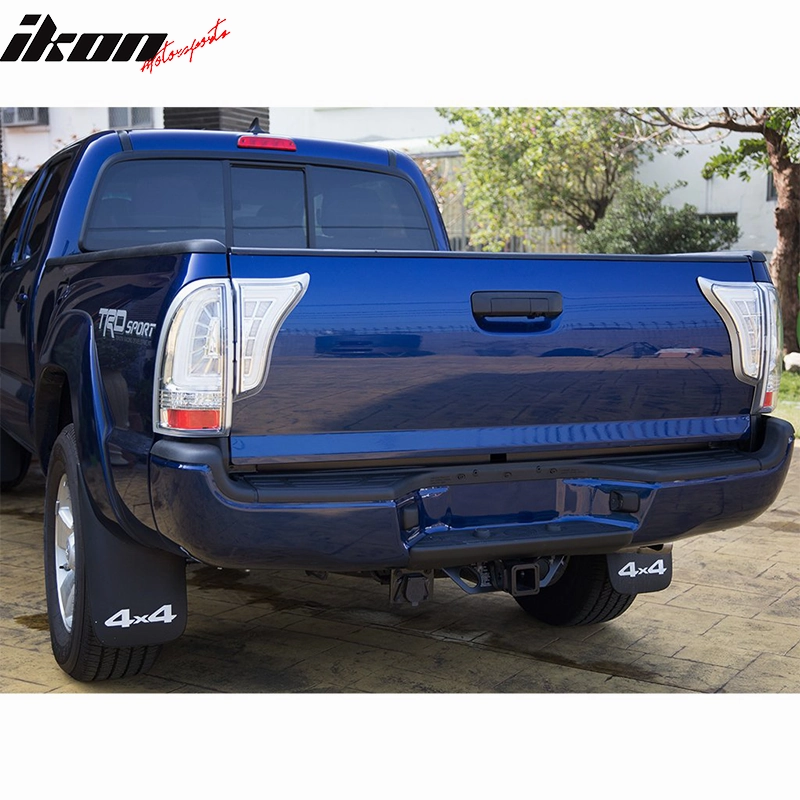 2005-2015 Toyota Tacoma LED Clear Lens Chrome Housing Tail Lights