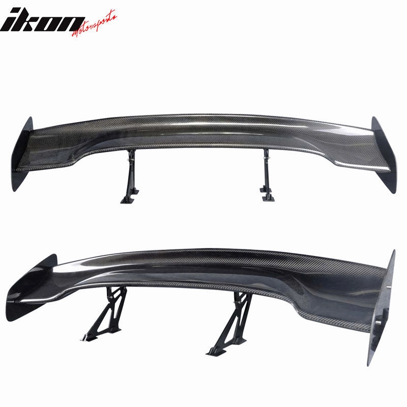 2006-2011 Honda Civic 57" Wide JDM Racing Trunk Spoiler Carbon Fiber