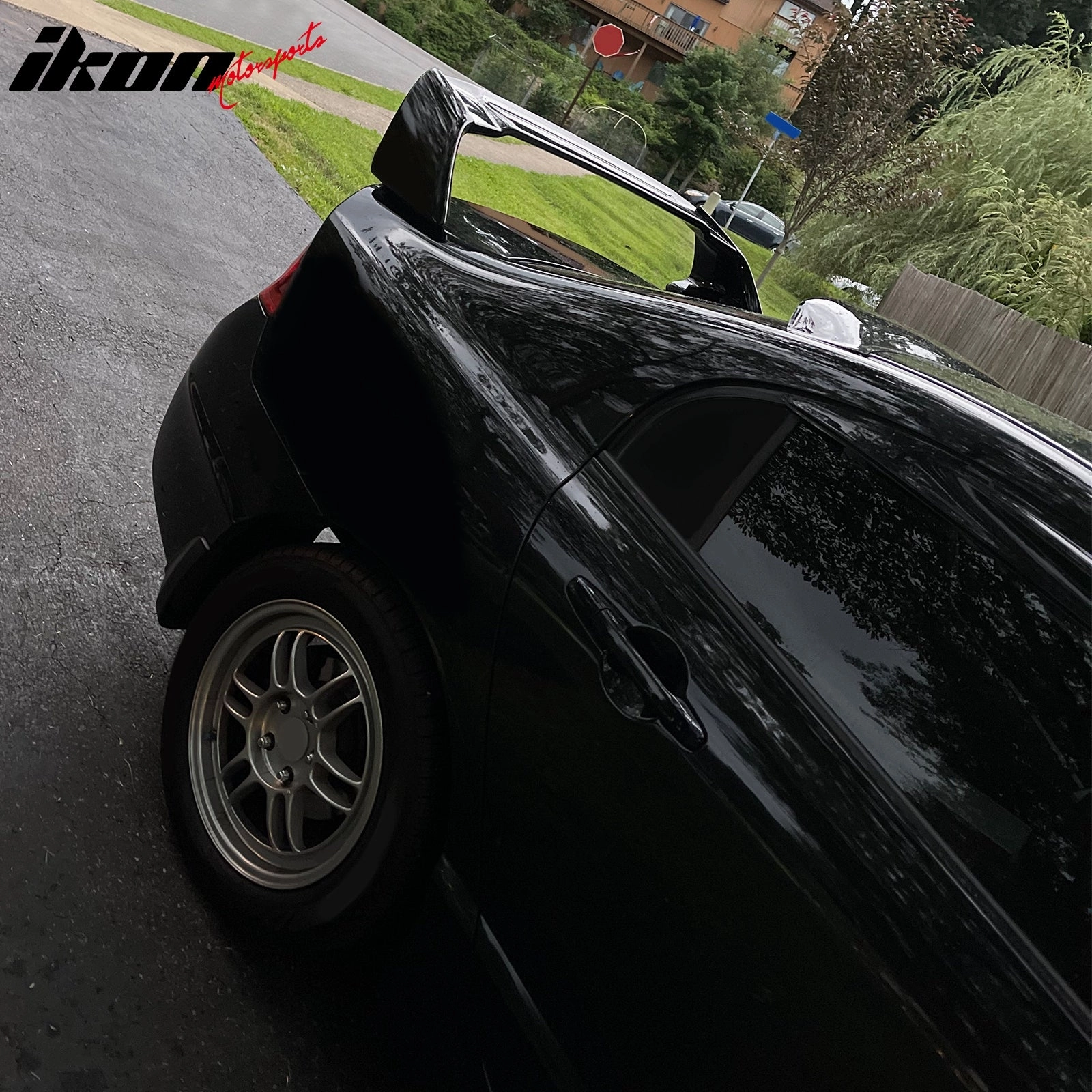 2006-2011 Honda Civic 8th Gen FD2 RR Style Unpainted Trunk Spoiler ABS